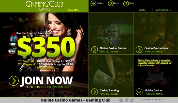 Gaming club casino